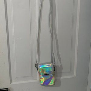 Silver, Wild Fable, Mini Purse